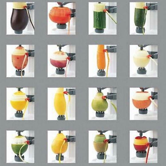 Starfrit Rotato Express Electric Peeler Red - Picture 6 of 6